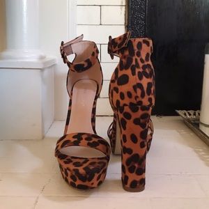 Cheetah heels